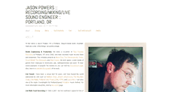 Desktop Screenshot of jpowersaudio.com